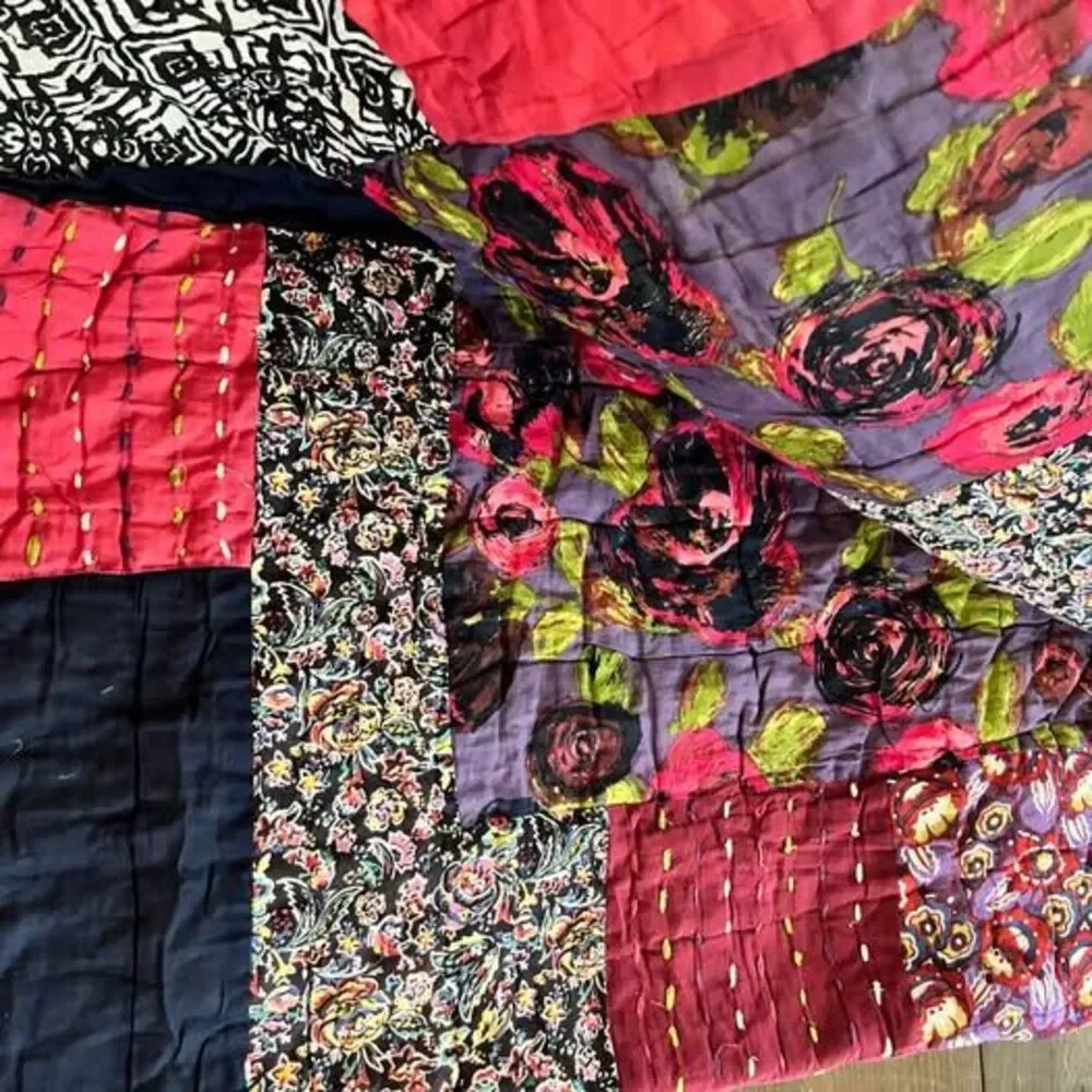 Anthropologie twin quilt